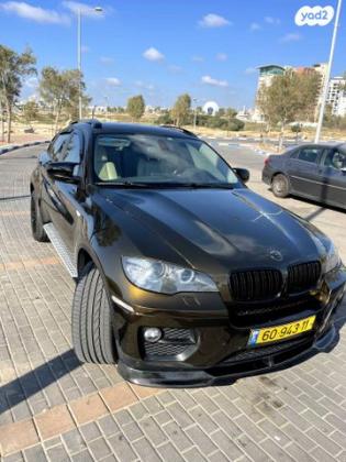 ב.מ.וו X6 4X4 XDRIVE40D Luxury אוט' דיזל 3.0 (306 כ''ס) דיזל 2013 למכירה באשדוד