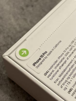 אייפון 15 פרו חדש באריזה