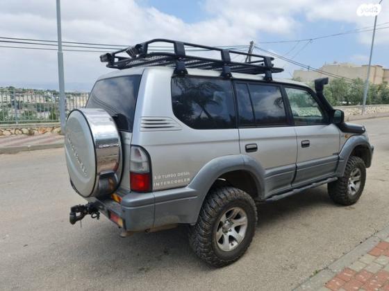 טויוטה לנד קרוזר פרדו ארוך 4X4 Luxury אוט' דיזל 8 מק' 3.0 (163 כ''ס) דיזל 2002 למכירה בשפרעם