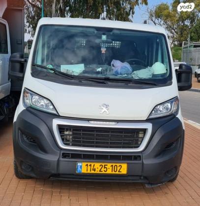 פיג'ו בוקסר P/DC 355 L3 דאבל קב ידני דיזל 2.0 (140 כ"ס) 3500KG דיזל 2020 למכירה ברמלה