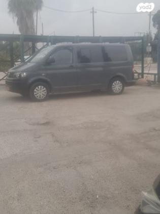 פולקסווגן טרנספורטר מסחרי/נוסעים Delivery Van קצר ידני דיזל 2.0 (84 כ''ס) דיזל 2010 למכירה בבאר שבע