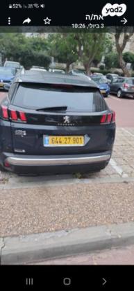 פיג'ו 3008 Active Hdi אוט' דיזל 1.5 (130 כ''ס) דיזל 2019 למכירה בגני תקווה