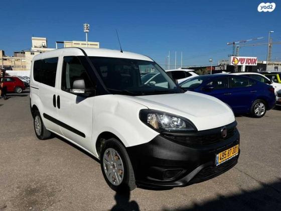 פיאט דובלו Combi קצר ידני דיזל 1.2 (95 כ"ס) דיזל 2018 למכירה בראשון לציון