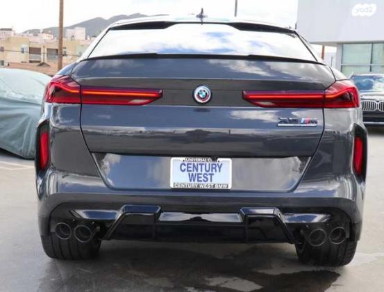 ב.מ.וו X6 4X4 M Competition אוט' 4.4 (626 כ''ס) בנזין 2023 למכירה בראשון לציון