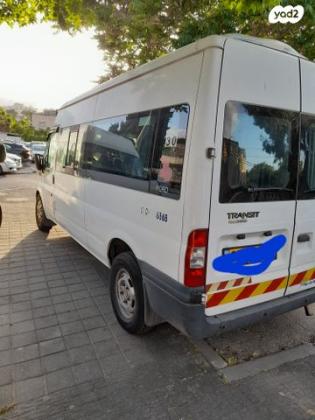 פורד טרנזיט 350S קומבי ידני דיזל גג מוגבה 2.4 (115 כ''ס) דיזל 2009 למכירה בירושלים