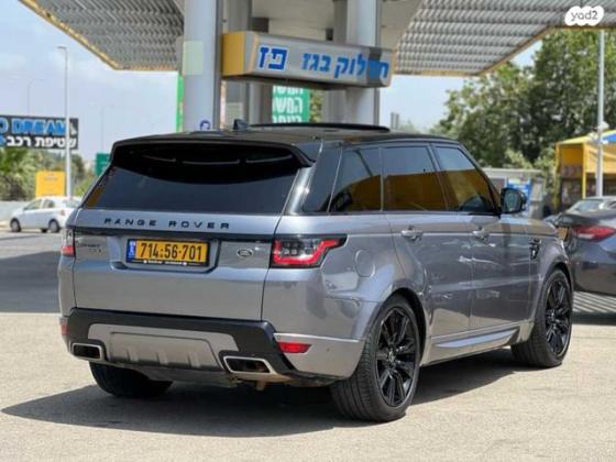 לנד רובר ריינג' רובר ספורט 4X4 HSE Dyn הייבריד אוט' 2.0 (404 כ''ס) ק'-5 היברידי חשמל / בנזין 2020 למכירה בחולון