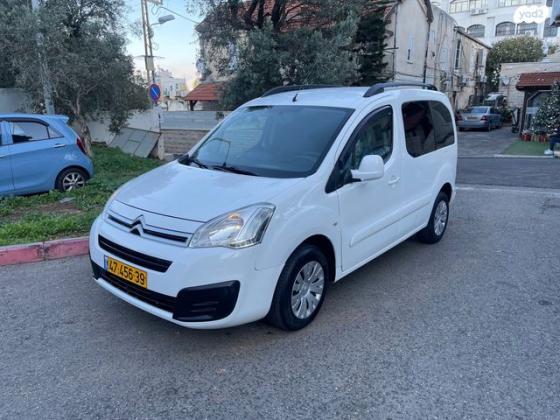 סיטרואן ברלינגו דור 2 (2008-2019) Comfort ידני דיזל 4 דל' 1.6 (75 כ"ס) דיזל 2016 למכירה בחיפה