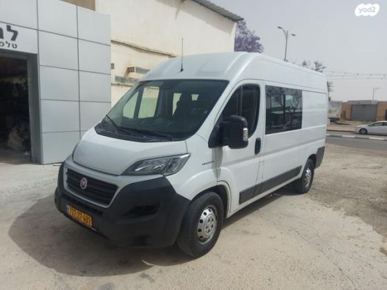 פיאט דוקאטו קצר/בינוני בינוני/גבוה ידני דיזל 2.3 (130 כ"ס) דיזל 2019 למכירה בדימונה