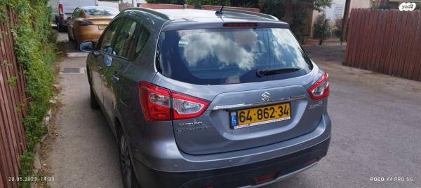 סוזוקי SX4 קרוסאובר GLX אוט' 1.6 (118 כ''ס) בנזין 2015 למכירה בנתניה