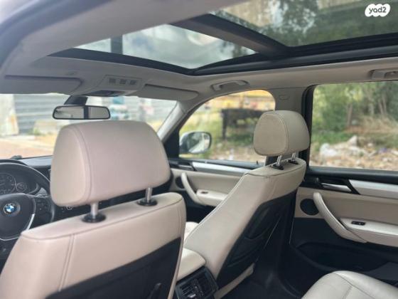 ב.מ.וו X3 4X4 XDRIVE28I אוט' 3.0 (258 כ''ס) בנזין 2012 למכירה בכפר יונה
