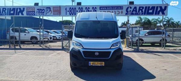 פיאט דוקאטו ארוך יורו 6 גבוה סגור ידני דיזל 3 מק' 2.3 (150 כ"ס) דיזל 2018 למכירה בחדרה