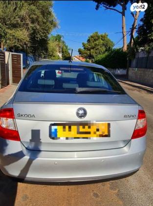 סקודה ראפיד Ambition אוט' 1.4 (125 כ"ס) בנזין 2017 למכירה בנס ציונה