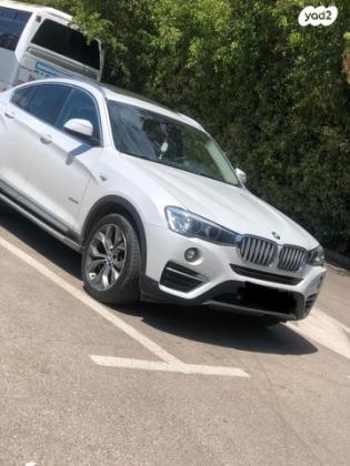 ב.מ.וו X4 4X4 XDRIVE28I Sport אוט' 2.0 (245 כ''ס) בנזין 2017 למכירה בנצרת