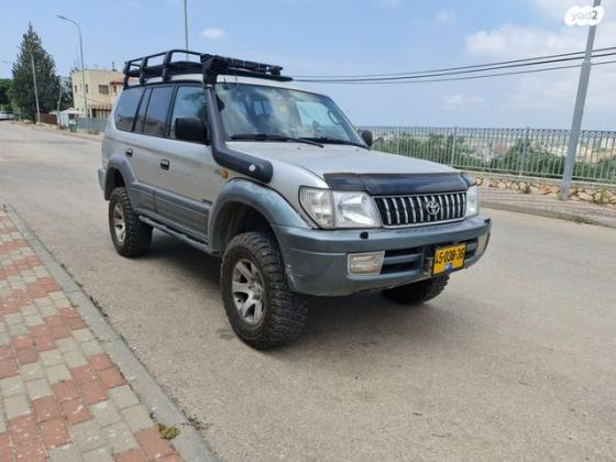טויוטה לנד קרוזר פרדו ארוך 4X4 Luxury אוט' דיזל 8 מק' 3.0 (163 כ''ס) דיזל 2002 למכירה בשפרעם