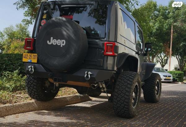 ג'יפ / Jeep רנגלר קצר 4X4 Rubicon אוט' 3.6 (280 כ''ס) בנזין 2018 למכירה בנתניה