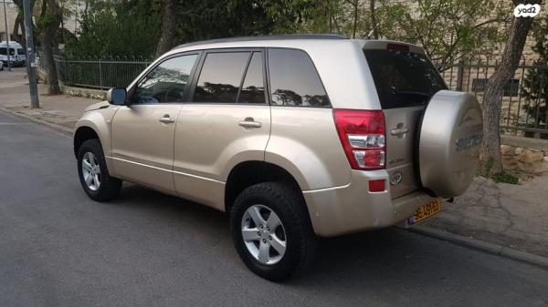 סוזוקי גרנד ויטרה 4X4 JLX אוט' 5 דל' 2.0 (140 כ''ס) בנזין 2008 למכירה בירושלים