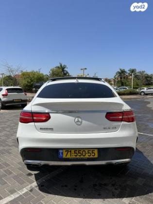 מרצדס GLE קופה 4X4 GLE450 4MATIC AMG Coupe אוט' 3.0 (367 כ''ס) בנזין 2017 למכירה בראשון לציון