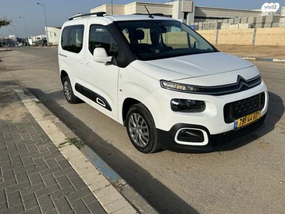 סיטרואן ברלינגו דור 3 (2018 ואילך) Shine אוט' דיזל 5 מק' 1.5 (130 כ''ס) דיזל 2020 למכירה בקרית עקרון