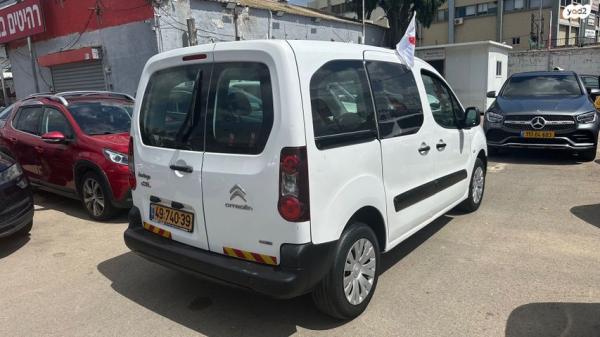 סיטרואן ברלינגו דור 2 (2008-2019) Comfort ידני דיזל 4 דל' 1.6 (75 כ"ס) דיזל 2016 למכירה בחיפה