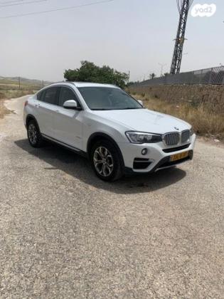 ב.מ.וו X4 4X4 XDRIVE20I Sport אוט' 2.0 (184 כ''ס) בנזין 2018 למכירה בירושלים