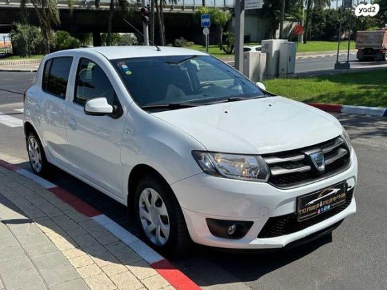 דאצ'יה סנדרו Laureate ידני טורבו בנזין 1.1 (75 כ''ס) בנזין 2016 למכירה בתל אביב יפו