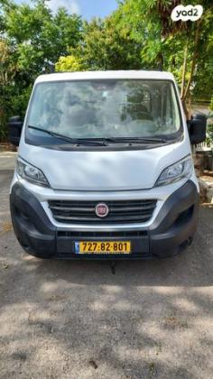 פיאט דוקאטו קצר/בינוני תא בודד+ארגז ידני דיזל 2.3 (130 כ''ס) דיזל 2019 למכירה בשריד