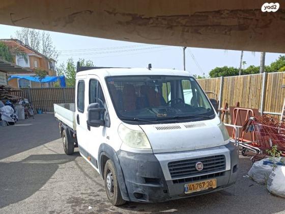 פיאט דוקאטו ארוך יורו 6 גבוה תא כפול ידני דיזל 2.3 (130 כ"ס) דיזל 2014 למכירה בהוד השרון