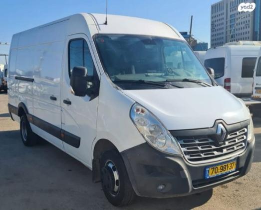 רנו מאסטר ארוך L4H3 ארוך/גבוה ידני דיזל 4.5 טון 2.3 (150 כ''ס) דיזל 2016 למכירה בכפר תבור