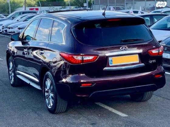 אינפיניטי QX60 4X4 Elegance אוט' 7 מק' 3.5 (265 כ''ס) בנזין 2016 למכירה בראשון לציון