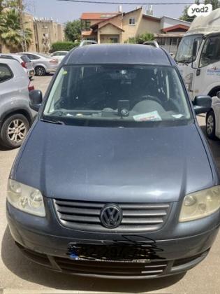 פולקסווגן קאדי מקסי Shuttle אוט' דיזל 7 מק' 4 דל' 1.9 (105 כ''ס) דיזל 2010 למכירה בקרית גת