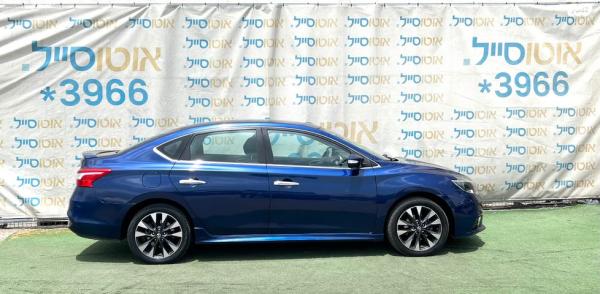 ניסאן סנטרה SR אוט' 1.8 (130 כ"ס) בנזין 2017 למכירה בחיפה