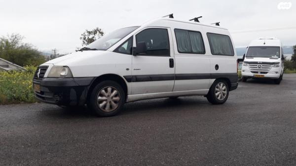 סיטרואן ג'אמפי קצר/בינוני Combi ידני דיזל 9 מק' 2.0 (110 כ''ס) דיזל 2005 למכירה בטבריה