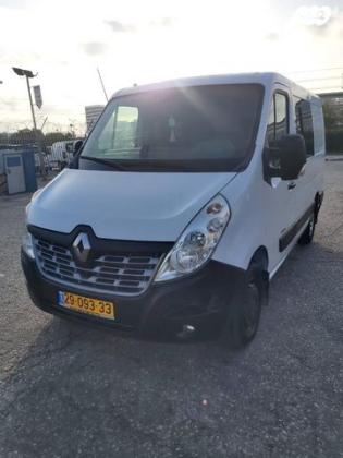 רנו מאסטר קצר/בינוני L2H2 בינוני/גבוה ידני דיזל 3.5 טון 2.3 (150 כ''ס) דיזל 2015 למכירה בחולון