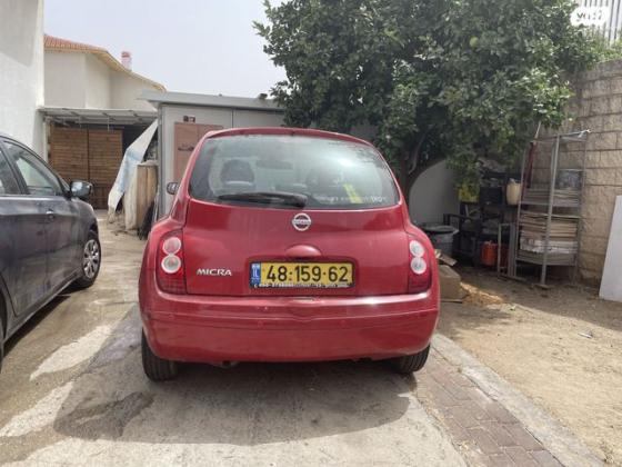 ניסאן מיקרה Visia אוט' 1.4 (88 כ''ס) בנזין 2007 למכירה ביבנה