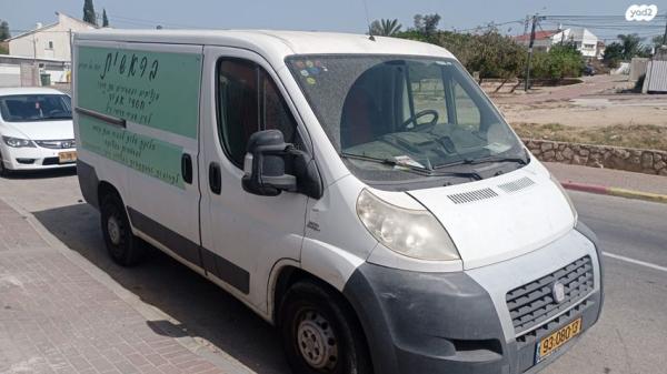 פיאט דוקאטו קצר/בינוני בינוני/גבוה סגור ידני דיזל 2.3 (130 כ"ס) דיזל 2012 למכירה באשקלון