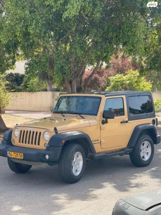 ג'יפ / Jeep רנגלר קצר 4X4 Sport אוט' 3.6 (280 כ''ס) בנזין 2014 למכירה בפתח תקווה