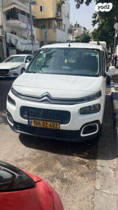 סיטרואן ברלינגו דור 3 (2018 ואילך) Shine אוט' דיזל 5 מק' 1.5 (130 כ''ס) דיזל 2020 למכירה בתל אביב יפו