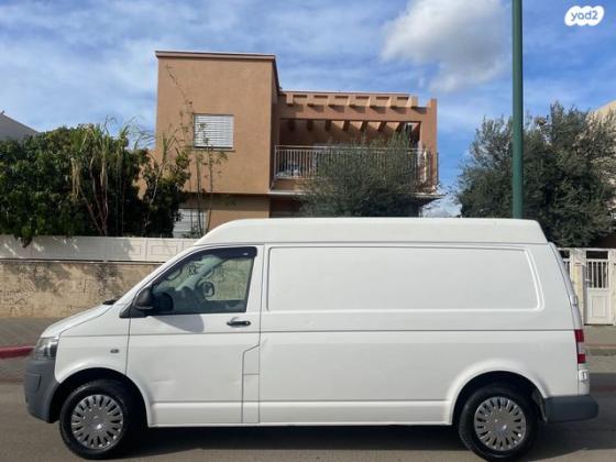 פולקסווגן טרנספורטר מסחרי/נוסעים Delivery Van ארוך ידני דיזל 2-3 מק' 2.0 (102 כ''ס) דיזל 2013 למכירה בשוהם