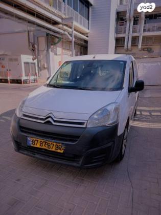 סיטרואן ברלינגו דור 2 (2008-2019) Comfort ידני דיזל 4 דל' 1.6 (75 כ"ס) דיזל 2016 למכירה בנתניה