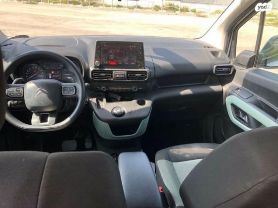 סיטרואן ברלינגו דור 3 (2018 ואילך) Live אוט' דיזל 5 מק' 1.5 (130 כ''ס) דיזל 2020 למכירה באבן יהודה