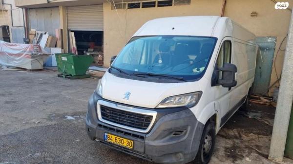 פיג'ו בוקסר L3-H2 סגור ידני דיזל 2.2 (130 כ"ס) 3510KG דיזל 2015 למכירה באום אל פחם