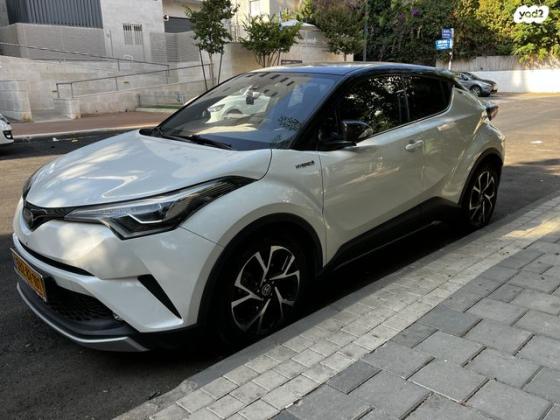 טויוטה C-HR Style P הייבריד אוט' 1.8 (98 כ''ס) בנזין 2019 למכירה בנתניה