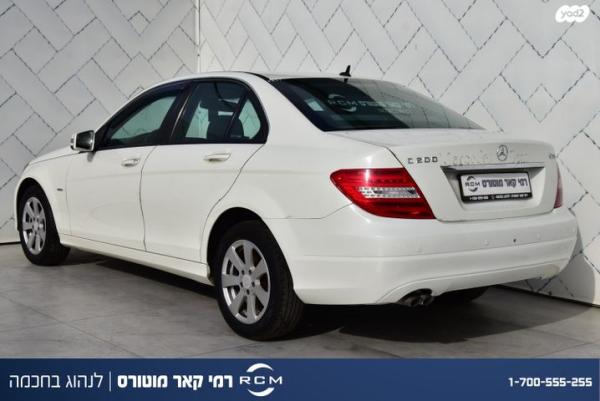 מרצדס C-Class Taxi C200D Taxi Classic אוט' דיזל 2.1 (136 כ"ס) [11-15] דיזל 2011 למכירה בקרית שמונה