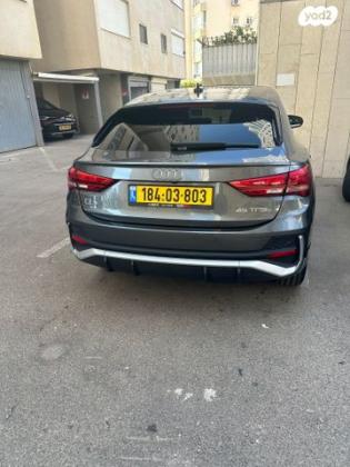 אאודי Q3 4X2 Sportback Sline הייבריד אוט' 2.0 (245 כ''ס) היברידי חשמל / בנזין 2022 למכירה בנתניה