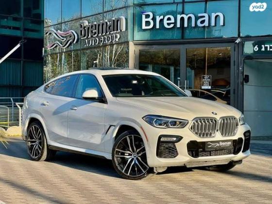 ב.מ.וו X6 4X4 XDRIVE 40I M-Superior אוט' 3.0 (335 כ''ס) ק'-2 בנזין 2021 למכירה בתל אביב יפו