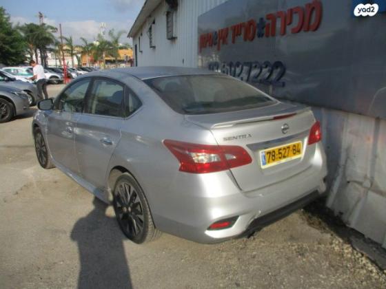 ניסאן סנטרה SR אוט' 1.8 (130 כ"ס) בנזין 2017 למכירה ביהוד מונוסון