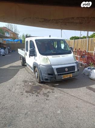 פיאט דוקאטו ארוך יורו 6 גבוה תא כפול ידני דיזל 2.3 (130 כ"ס) דיזל 2014 למכירה בהוד השרון