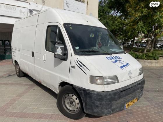 פיאט דוקאטו קצר/בינוני JTD Elegant תא כפול ידני דיזל 6 מק' 2.8 (122 כ''ס) דיזל 1999 למכירה באשקלון