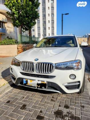 ב.מ.וו X4 4X4 XDRIVE20I Sport אוט' 2.0 (184 כ''ס) בנזין 2015 למכירה בחולון