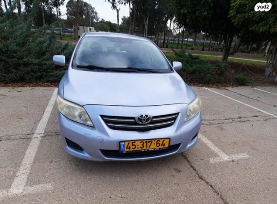 טויוטה קורולה GLI רובוטית 1.6 (124 כ"ס) בנזין 2008 למכירה ברחובות